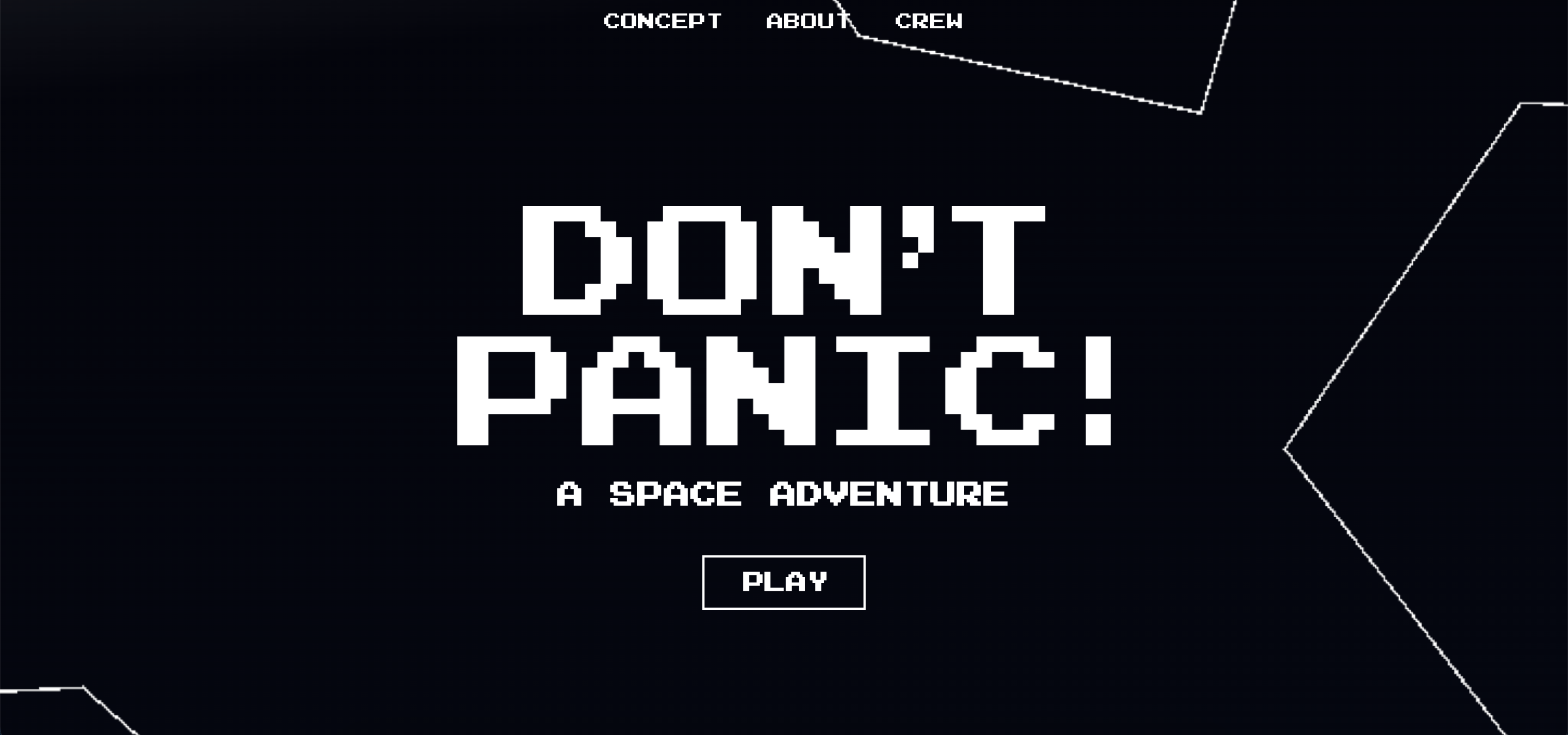 Thumbnail for the project Don't Panic